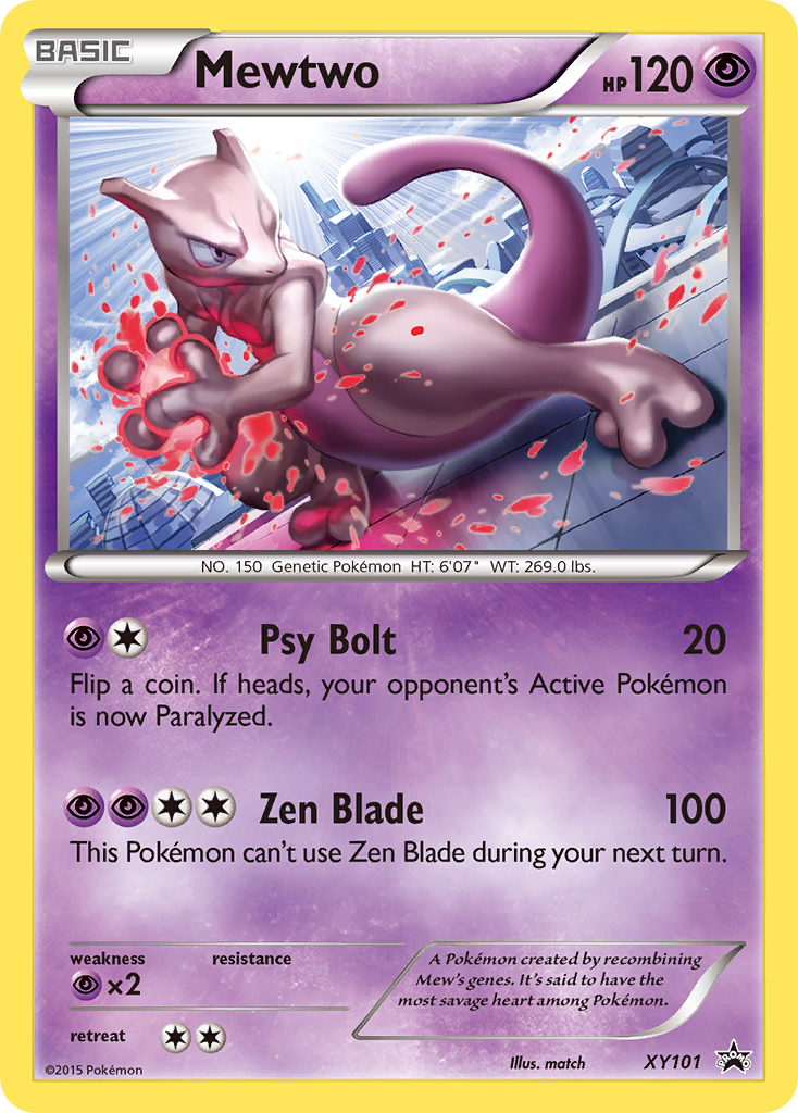 Mewtwo (XY101) [XY: Black Star Promos] | Good Games Adelaide SA