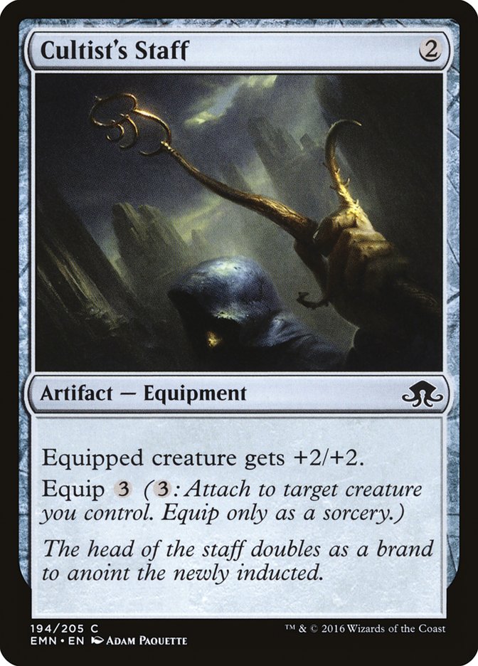 Cultist's Staff 194 (Eldritch Moon)  | Good Games Adelaide SA