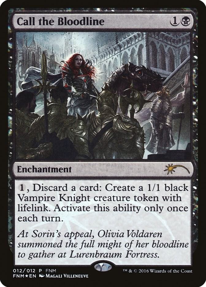 Call the Bloodline 12 (FNM Promos)  - Foil | Good Games Adelaide SA