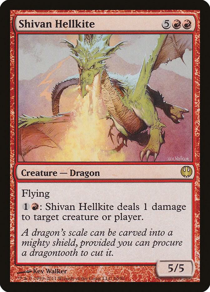 Shivan Hellkite 60 (Duel Decks: Knights vs. Dragons)  | Good Games Adelaide SA