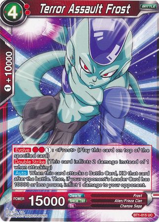 Terror Assault Frost [BT1-015] | Good Games Adelaide SA