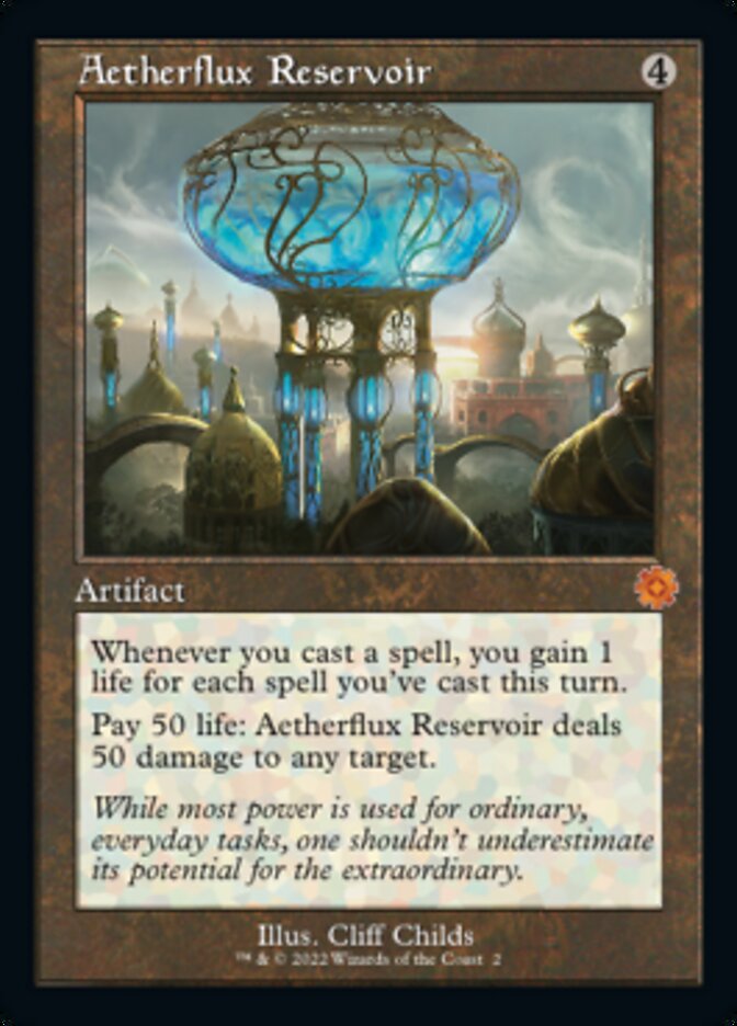 Aetherflux Reservoir (Retro) [The Brothers' War Retro Artifacts] | Good Games Adelaide SA
