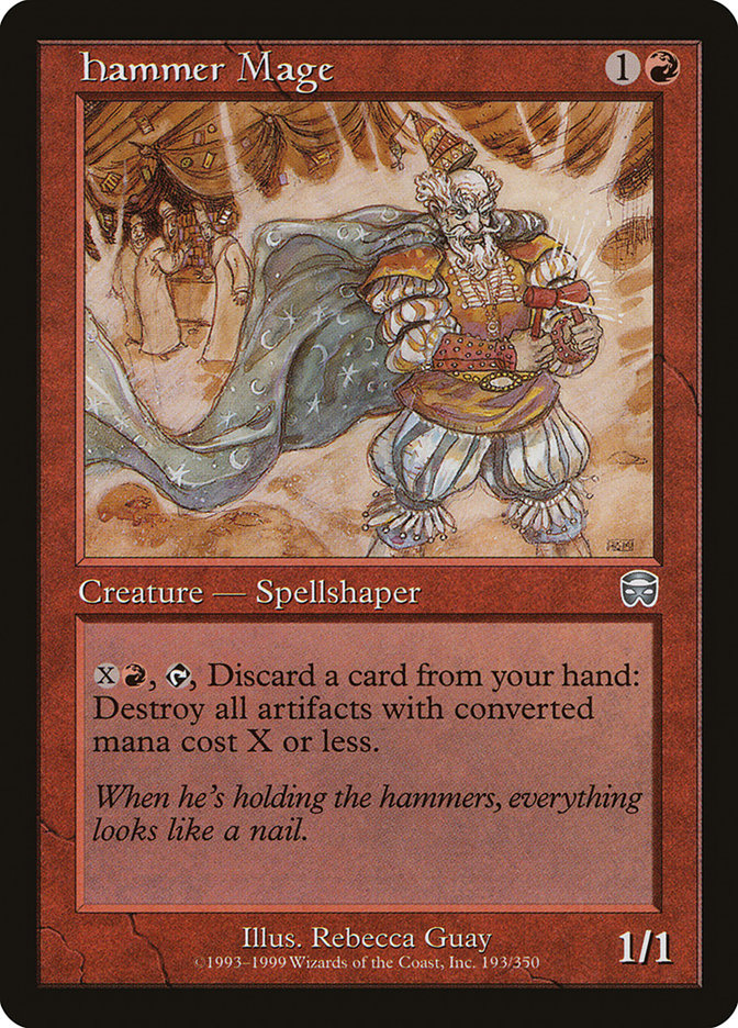Hammer Mage 193 (Mercadian Masques)  | Good Games Adelaide SA