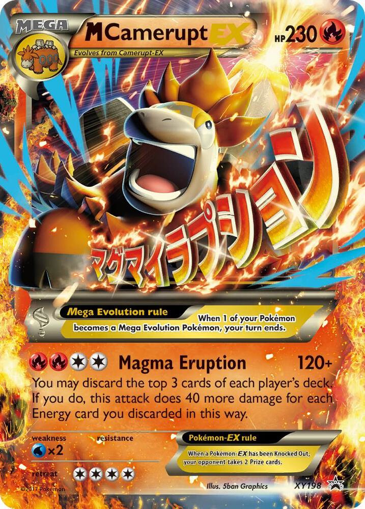 M Camerupt EX XY198 (XY Promos)  - Holofoil | Good Games Adelaide SA
