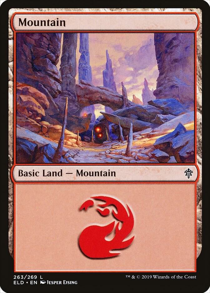 Mountain 263 (Throne of Eldraine)  | Good Games Adelaide SA
