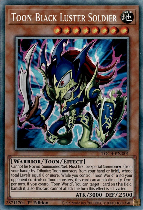 Toon Black Luster Soldier [TOCH-EN001] Collector's Rare | Good Games Adelaide SA