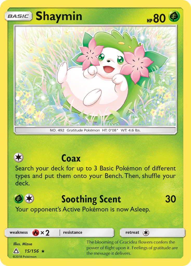 Shaymin (15/156) [Sun & Moon: Ultra Prism] | Good Games Adelaide SA