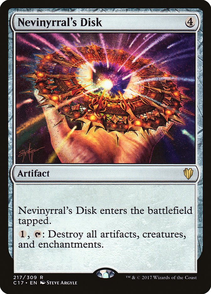Nevinyrral's Disk [Commander 2017] | Good Games Adelaide SA