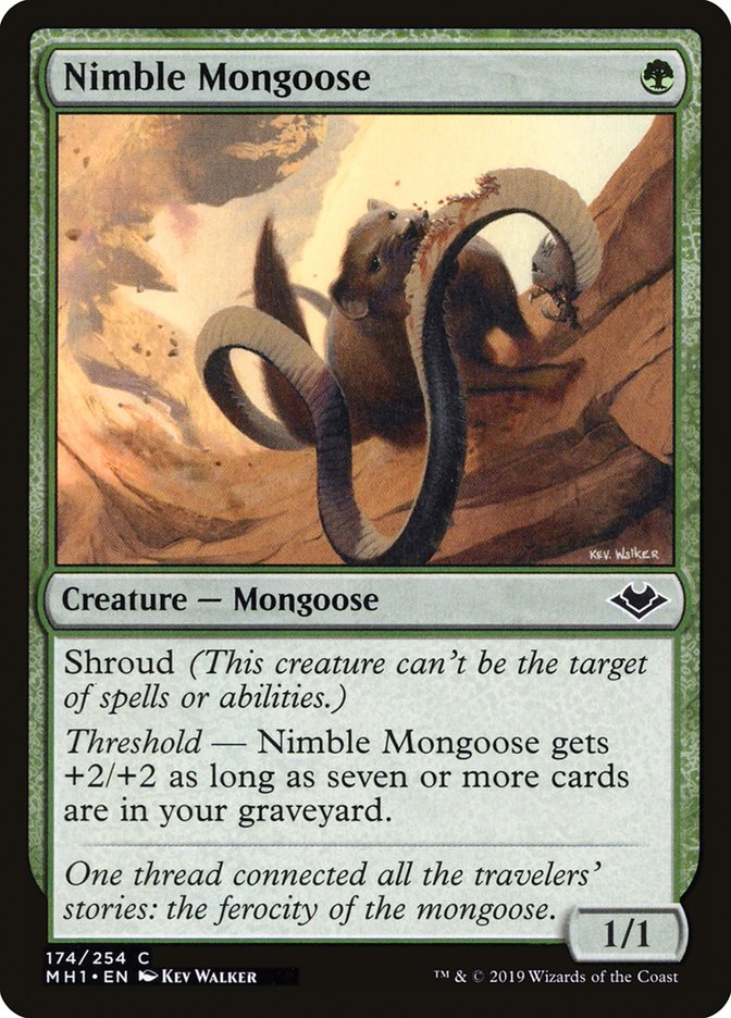 Nimble Mongoose 174 (Modern Horizons)  | Good Games Adelaide SA