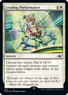 Leading Performance Galaxy Foil 304 (Unfinity)  - Foil | Good Games Adelaide SA