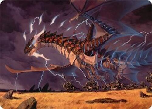 Neriv Heart of the Storm Art Card 25 54 25 (Art Series: Tarkir: Dragonstorm)  | Good Games Adelaide SA