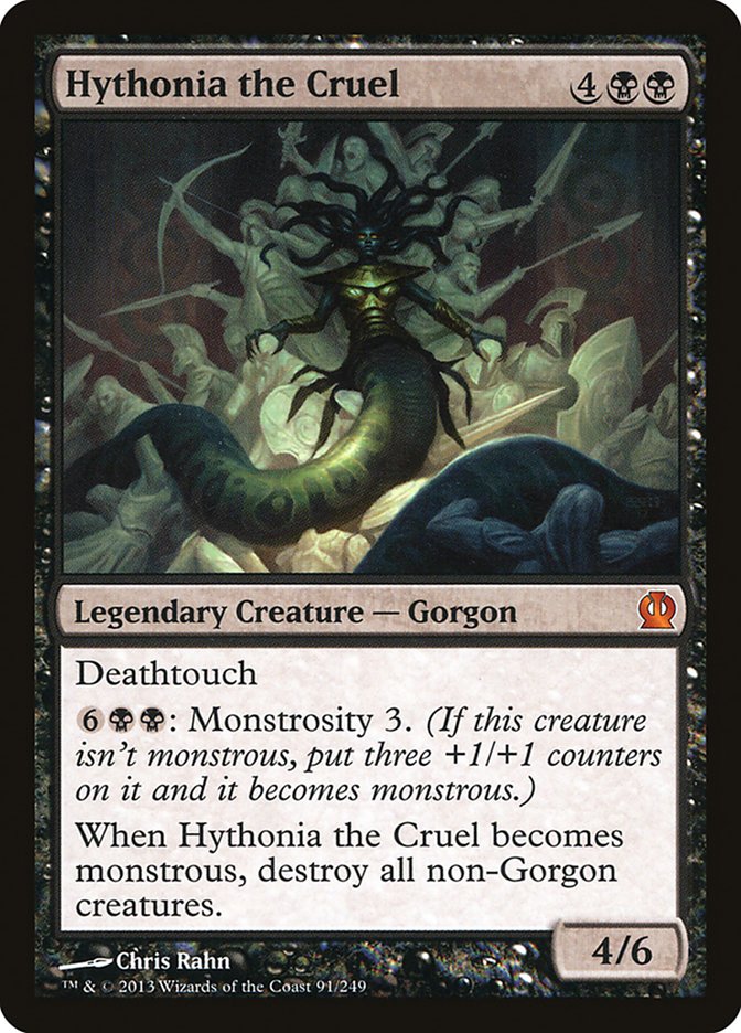 Hythonia the Cruel 91 (Theros)  - Foil | Good Games Adelaide SA