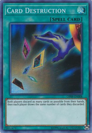 Card Destruction [OP09-EN008] Super Rare | Good Games Adelaide SA