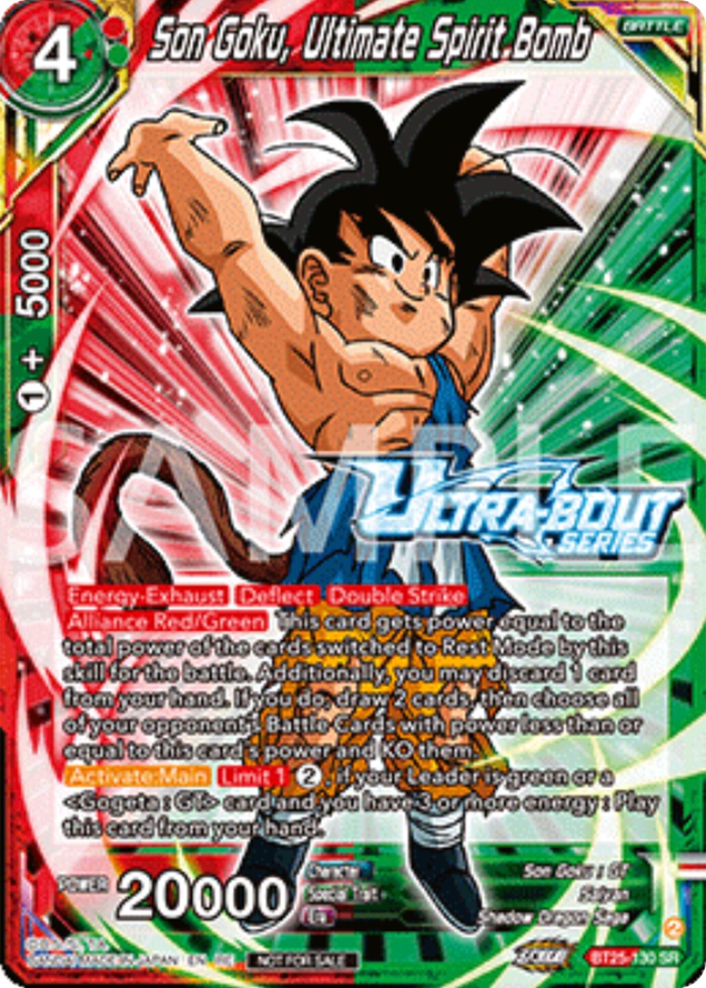 Son Goku, Ultimate Spirit Bomb (Event Pack 17) (BT25-130) [Promotion Cards] | Good Games Adelaide SA