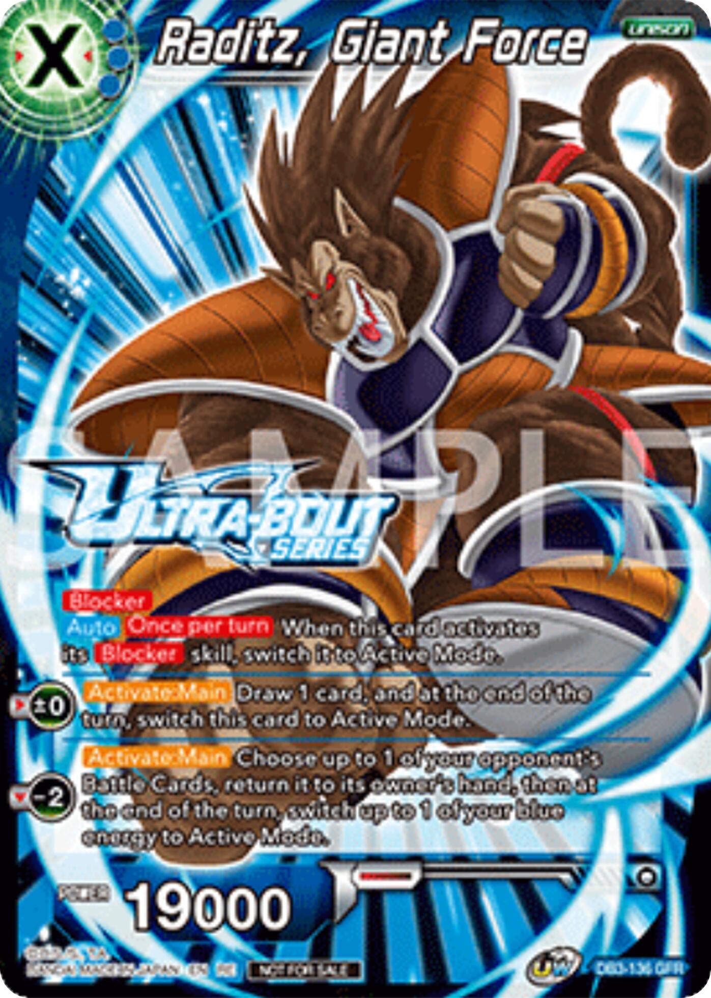 Raditz, Giant Force (Event Pack 17) (DB3-136) [Promotion Cards] | Good Games Adelaide SA