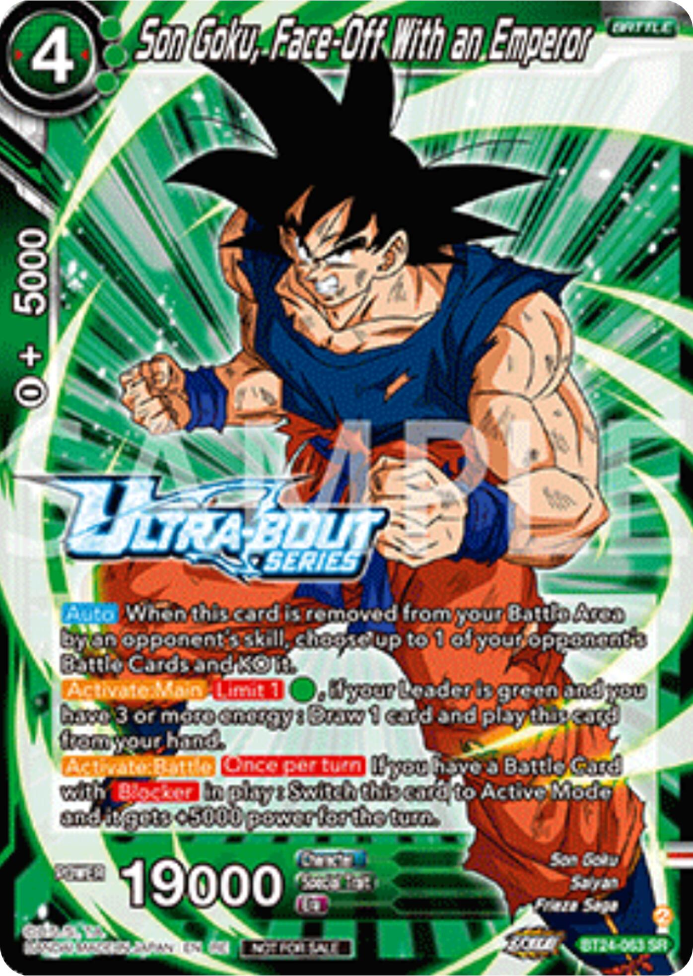 Son Goku, Face-Off With an Emperor (Event Pack 17) (BT24-063) [Promotion Cards] | Good Games Adelaide SA