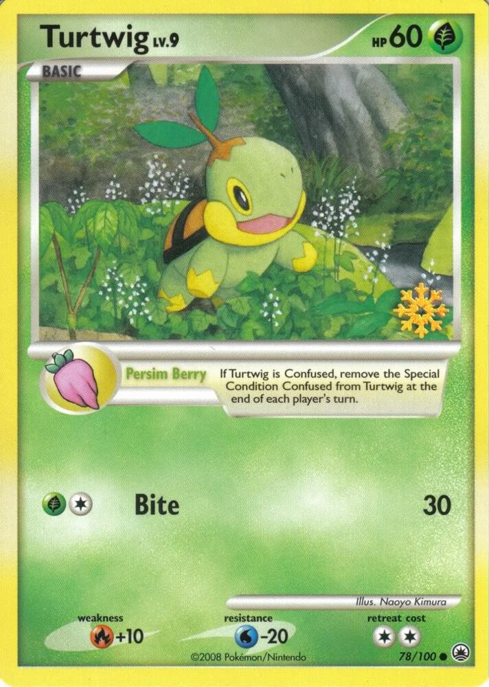 Turtwig 78 100 078/100 (Countdown Calendar Promos)  | Good Games Adelaide SA