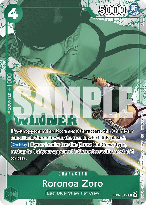 Roronoa Zoro (Winner Pack 2025 Vol. 3) [One Piece Promotion Cards] | Good Games Adelaide SA