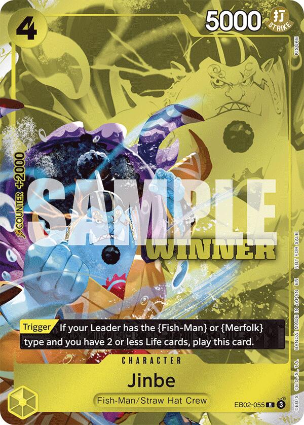 Jinbe (Winner Pack 2025 Vol. 3) [One Piece Promotion Cards] | Good Games Adelaide SA