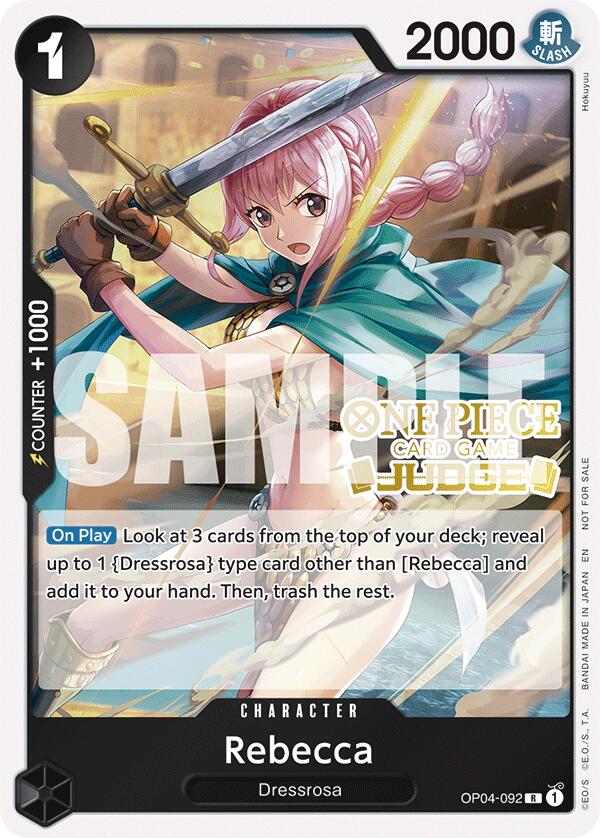 Rebecca (Judge Pack Vol. 6) [One Piece Promotion Cards] | Good Games Adelaide SA