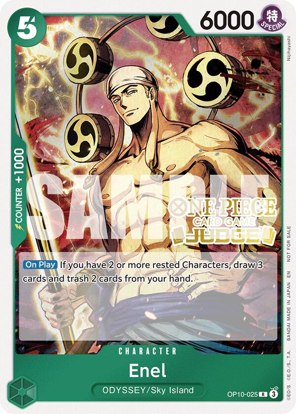 Enel (Judge Pack Vol. 6) [One Piece Promotion Cards] | Good Games Adelaide SA