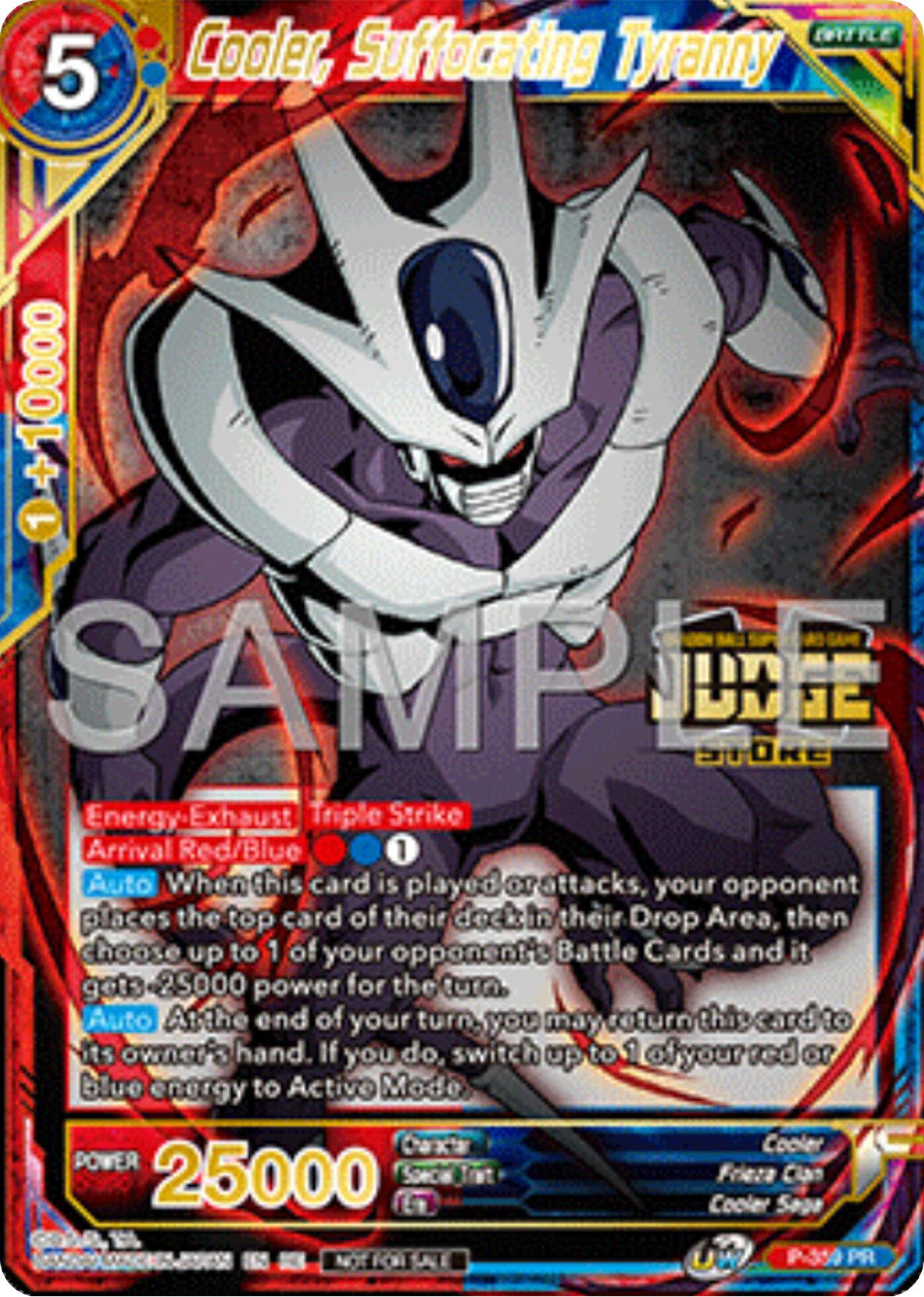 Cooler, Suffocating Tyrrany (Judge Pack Vol.17) (Store) (P-359) [Tournament Promotion Cards] | Good Games Adelaide SA