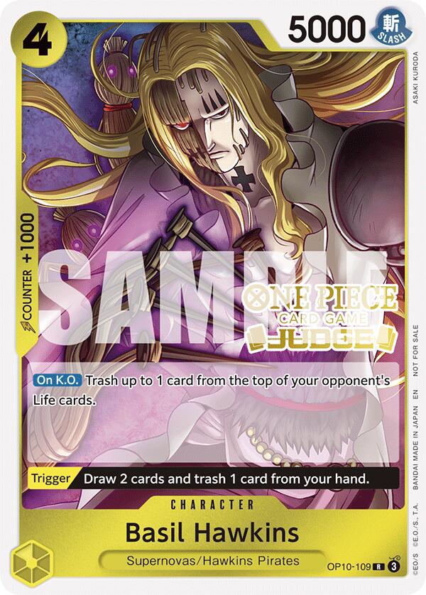 Basil Hawkins (Judge Pack Vol. 6) [One Piece Promotion Cards] | Good Games Adelaide SA