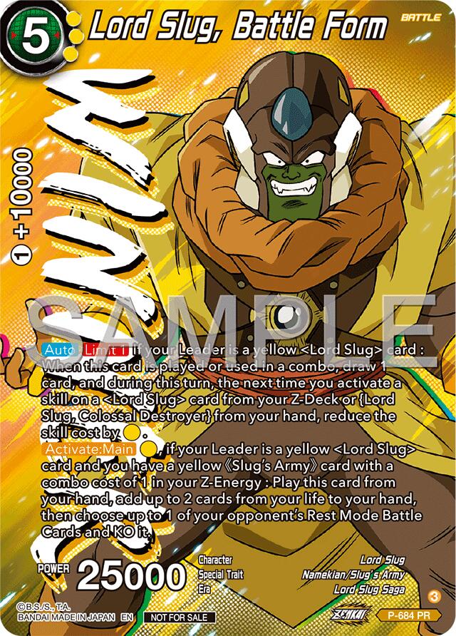 Lord Slug, Battle Form (Zenkai Series Tournament Pack Vol.12) (Winner) (P-684) [Tournament Promotion Cards] | Good Games Adelaide SA