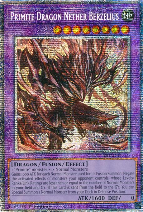 Primite Dragon Nether Berzelius (Starlight Rare) [DUAD-EN035] Starlight Rare | Good Games Adelaide SA