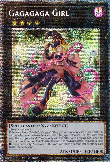 Gagagaga Girl (Starlight Rare) [DUAD-EN043] Starlight Rare | Good Games Adelaide SA