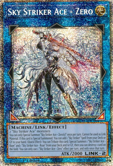 Sky Striker Ace = Zero (Starlight Rare) [DUAD-EN049] Starlight Rare | Good Games Adelaide SA