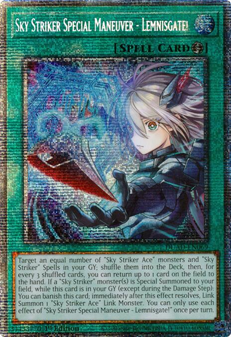 Sky Striker Special Maneuver - Lemnisgate! (Starlight Rare) [DUAD-EN069] Starlight Rare | Good Games Adelaide SA