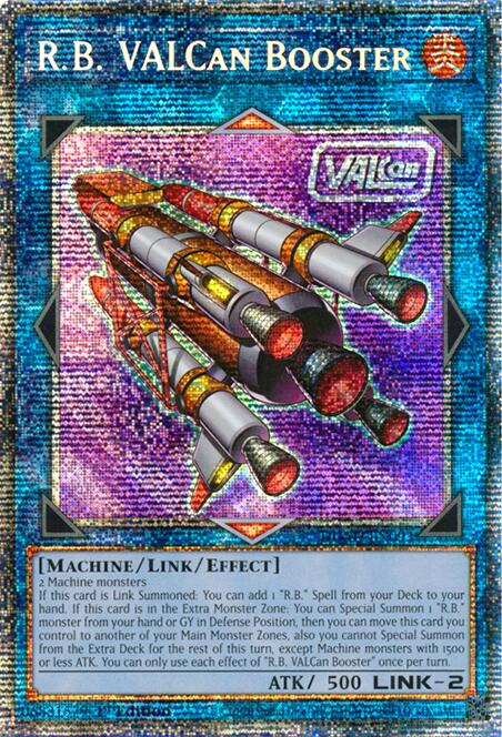 R.B. VALCan Booster (Starlight Rare) [DUAD-EN093] Starlight Rare | Good Games Adelaide SA