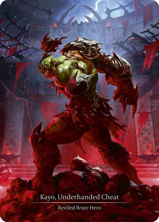 Kayo, Underhanded Cheat (Marvel) [SUP063] (Super Slam)  Cold Foil | Good Games Adelaide SA