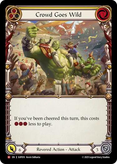 Crowd Goes Wild [SUP019] (Super Slam) | Good Games Adelaide SA