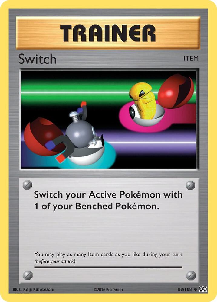 Switch 88/108 (XY - Evolutions)  | Good Games Adelaide SA