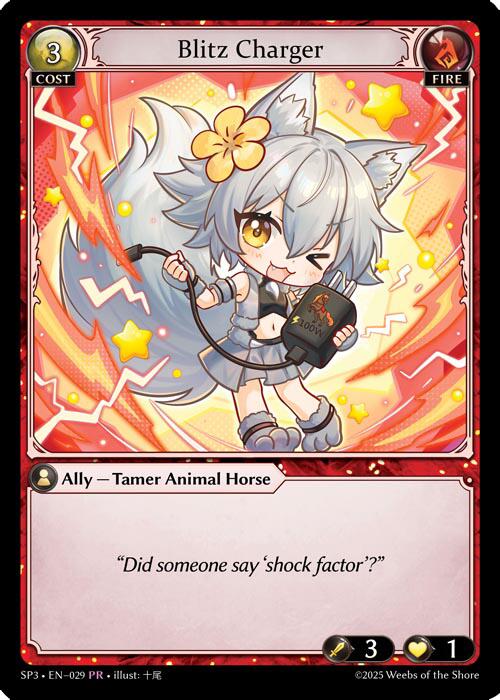 Blitz Charger (029) [Promotional Cards] | Good Games Adelaide SA