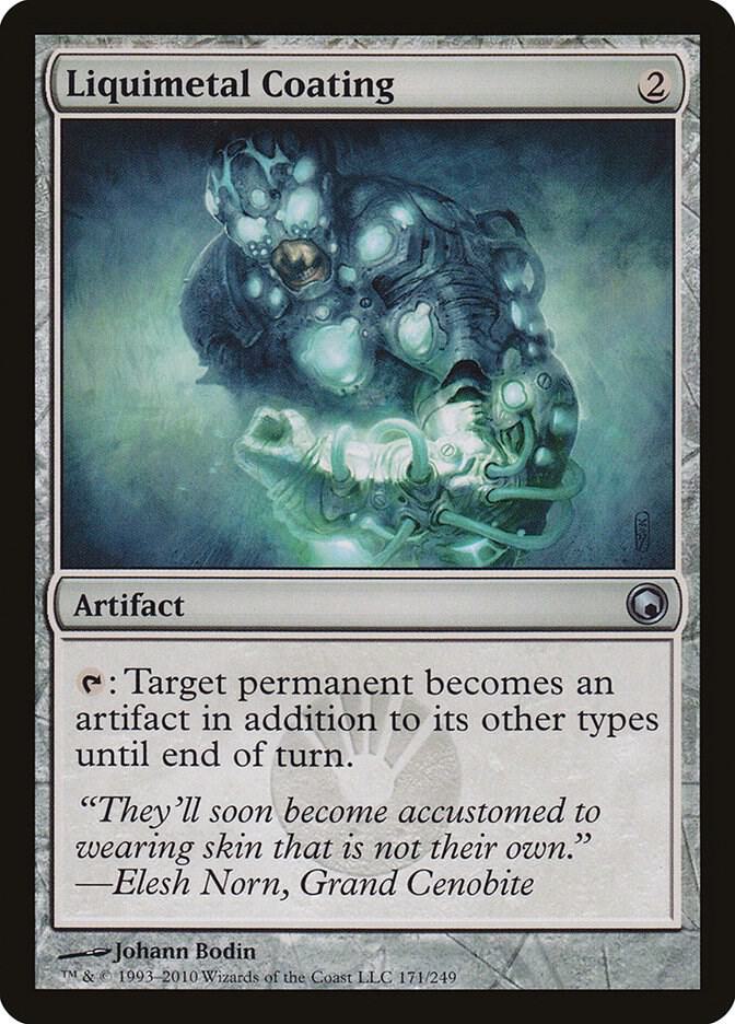Liquimetal Coating 171 (Scars of Mirrodin)  - Foil | Good Games Adelaide SA