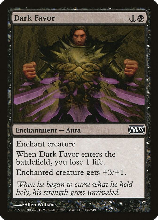 Dark Favor 86 (Magic 2013 (M13))  | Good Games Adelaide SA
