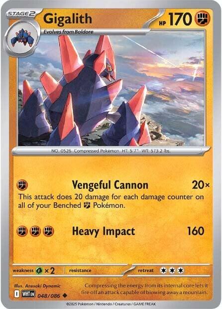 Gigalith (048/086) [Scarlet & Violet: White Flare] | Good Games Adelaide SA