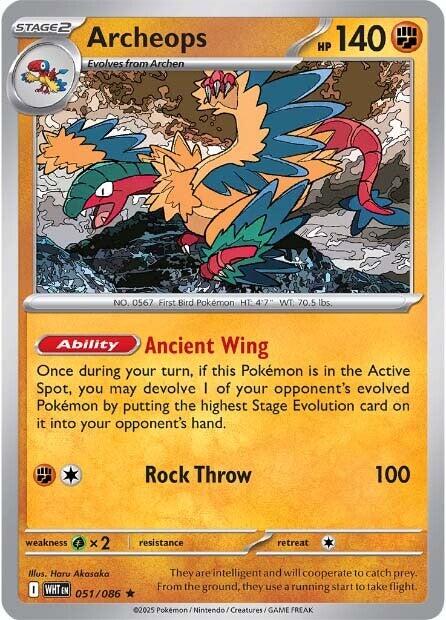 Archeops (051/086) [Scarlet & Violet: White Flare] | Good Games Adelaide SA