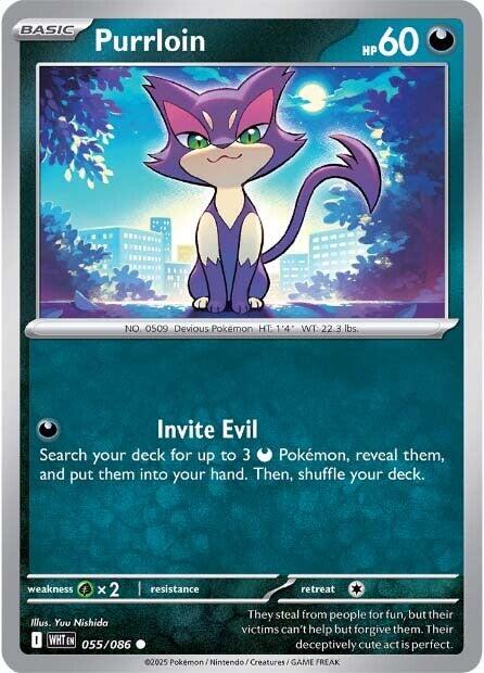 Purrloin (055/086) [Scarlet & Violet: White Flare] | Good Games Adelaide SA