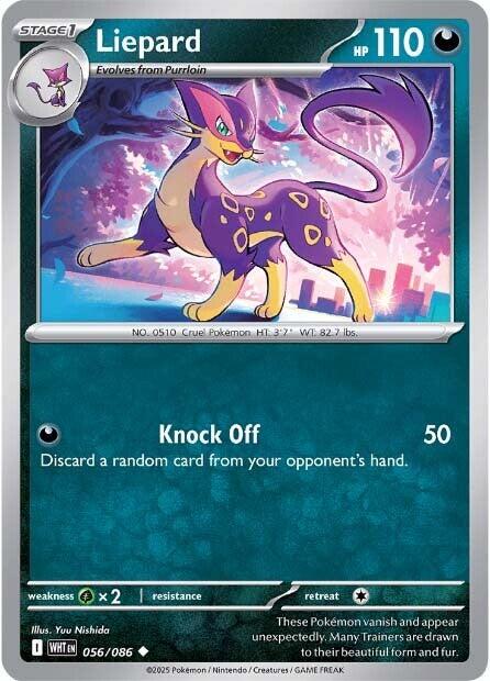 Liepard (056/086) [Scarlet & Violet: White Flare] | Good Games Adelaide SA