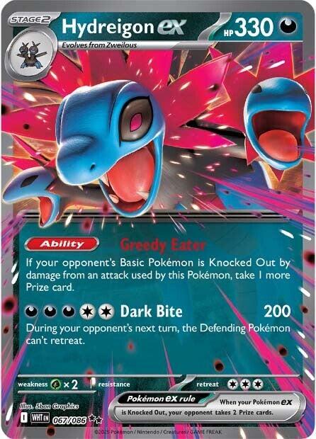 Hydreigon ex (067/086) [Scarlet & Violet: White Flare] | Good Games Adelaide SA