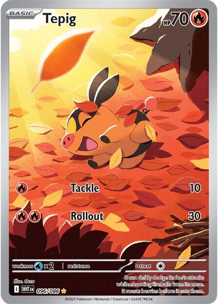 Tepig (096/086) [Scarlet & Violet: White Flare] | Good Games Adelaide SA
