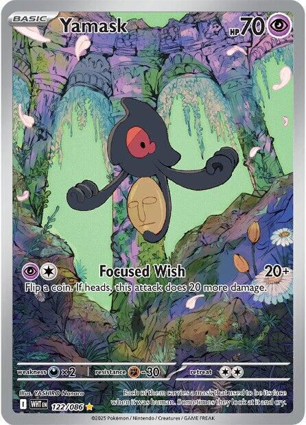 Yamask (122/086) [Scarlet & Violet: White Flare] | Good Games Adelaide SA