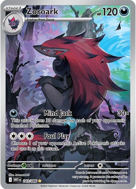 Zoroark (143/086) [Scarlet & Violet: White Flare] | Good Games Adelaide SA