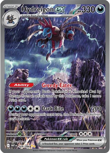 Hydreigon ex (169/086) [Scarlet & Violet: White Flare] | Good Games Adelaide SA