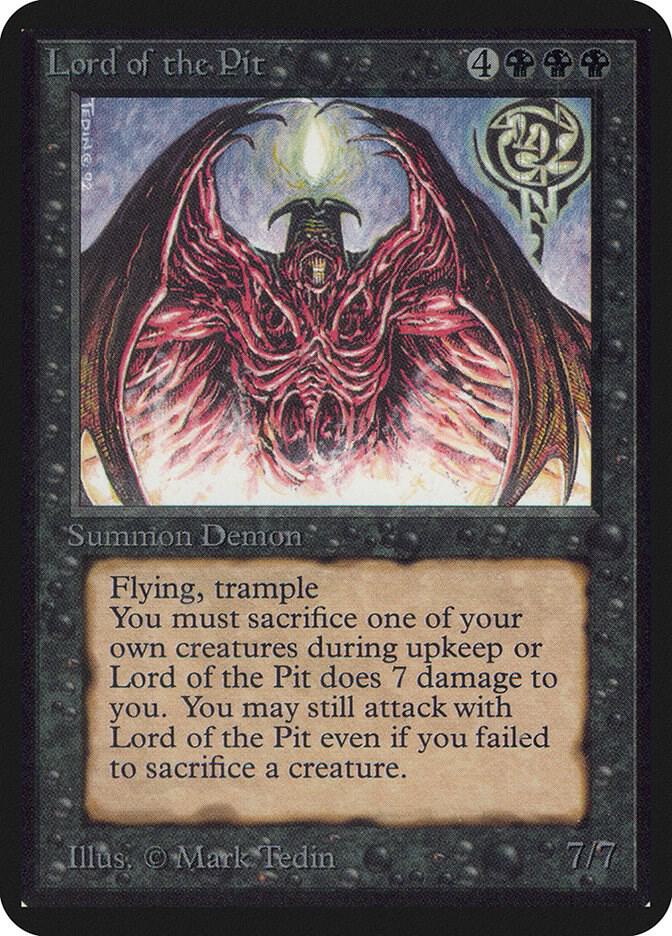 Lord of the Pit  (Alpha Edition)  | Good Games Adelaide SA