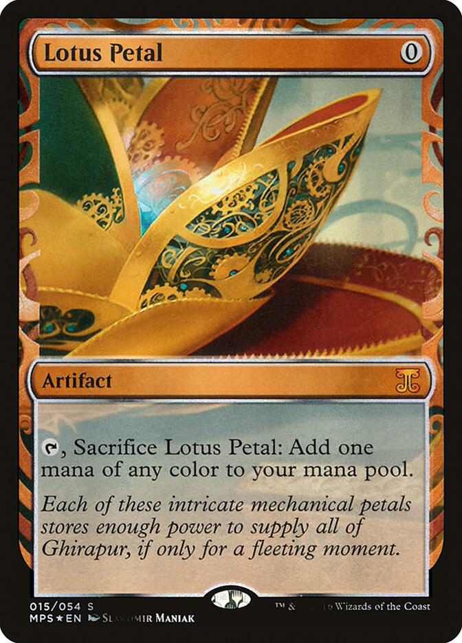 Lotus Petal 15 (Masterpiece Series: Kaladesh Inventions)  - Foil | Good Games Adelaide SA